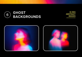 Abstract Ghost Backgrounds