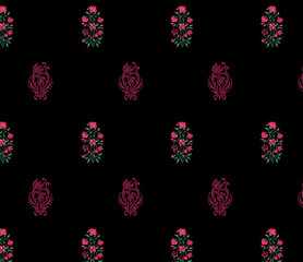 design flower pattren background ethnic design
