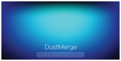 The image features a serene rectangular design with a smooth gradient that transitions from a deep blue at the edges to a bright, cyan blue at the center, evoking a sense of calm and clarity. 