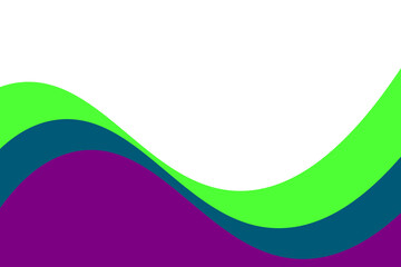 Abstract background with vibrant green, teal, and purple wavy stripes against a black backdrop, creating a dynamic and modern design ideal for presentations or