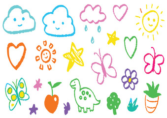 Seamless Easter vector pattern with cartoon rabbits, eggs, flowers, and spring nature illustrations