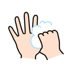 Hand Wash Vector Illustration – Clean Hands Hygiene Concept
Flat design, suitable for infographics, posters, web banners, and educational materials.