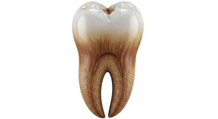 Isolated decayed tooth
