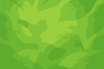 Soft Focus Green Leaf Seamless Pattern Background, Lush Nature Foliage, Eco Friendly Botanical Vector Illustration, Fresh Organic Natural Wallpaper, Spring Summer Decorative Texture Design