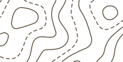 Topographic map background. Golden line topography map contour background