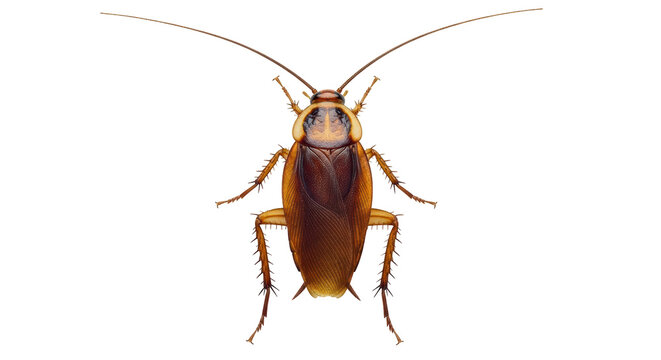 Isolated Cockroach