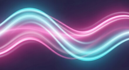 Fototapeta premium Neon Fluid Light Background