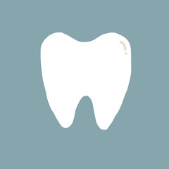 vector tooth icon