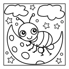funny cartoon characters of coloring pages