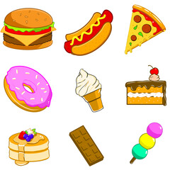 fast food icons