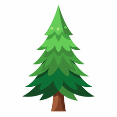 green christmas tree