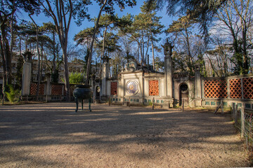 Tropical agronomic garden of the Vincennes park in Paris, France