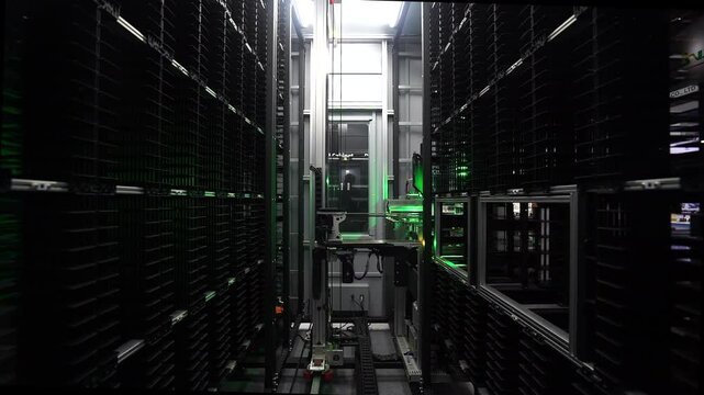 Automatic picking robot arm used in industrial factories