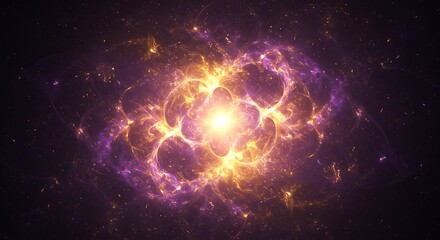 Obraz premium Cosmic Heartbeat