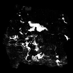 Wall Stains Texture Isolated on Alpha Background – Transparent Dirty Spots, Mold, and Grunge...