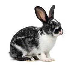Fototapeta premium rabbit in a transparent or white background