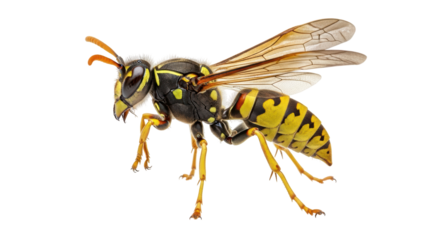 Isolated wasp