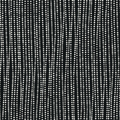 Vector seamless pattern. Dotted stylish background. Smooth dotted waves. Stylised Australian Aboriginal Art. Modern surface design. Monochrome dotted swatch.