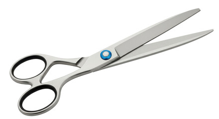 Isolated Steel Scissors