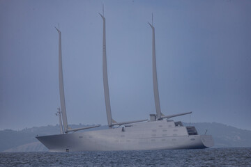 Sailing Superyacht Yacht A in Trieste, Italy