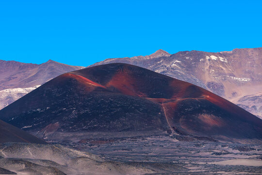 Majestic volcanic landscape in La Puna, Argentina
