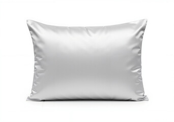 Soft white pillow resting on a clean surface showcasing simple elegance in home decor