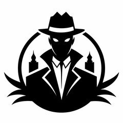 man with hat and tie