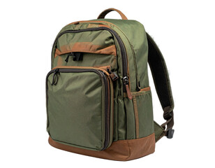 Naklejka premium backpack isolated on transparent background