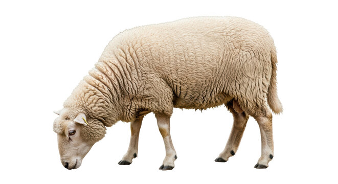 Isolated Sheep - Powered by Adobe