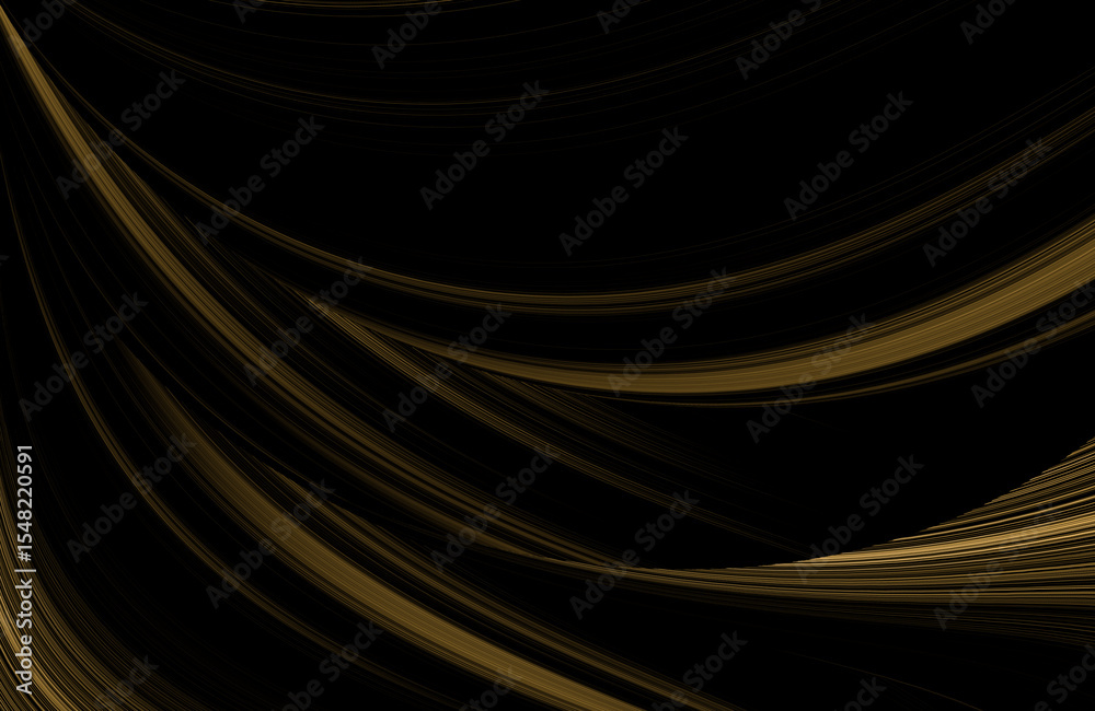 Leinwandbilder abstract black and gold are light with white the gradient is the surface with templates metal textur