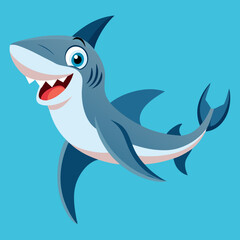 fish, shark, sea, dolphin, animal, vector, cartoon, ocean, illustration, water, blue, underwater, fin, nature, white, swimming, isolated, dolphins, aquatic, marine, mammal, art, life, predator, wildli