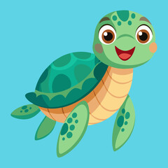 funny turtle cartoon