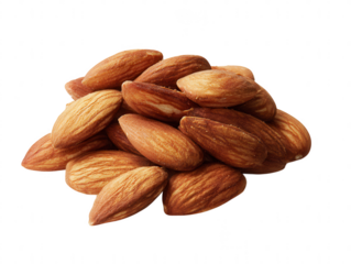 Pile of Nutritious Almonds A Close-Up View of Healthy Snacks and Natural Ingredients