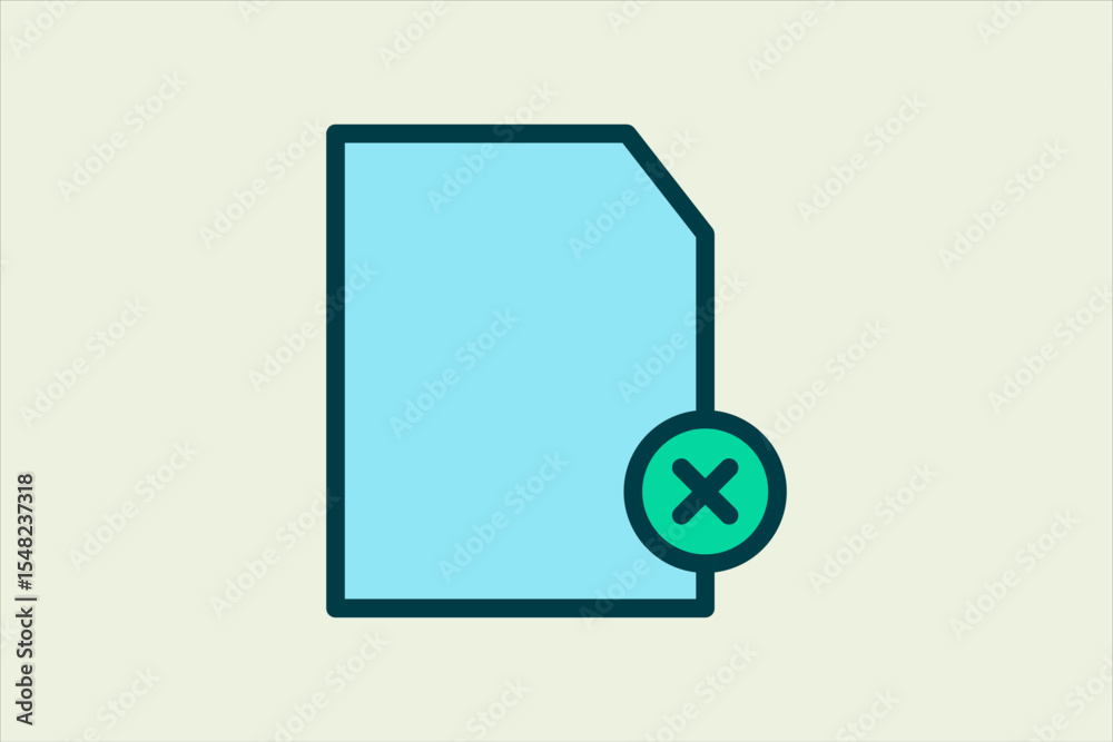 Poster delete file icon. icon related to ui elements. suitable for web site, app, user interfaces,element, 