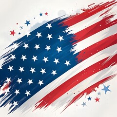american flag background