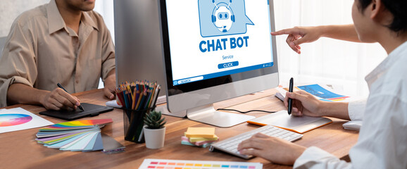 Chatbot software application for brisk online business that automatically reply to customer...
