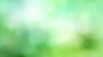 Obraz premium Abstract green and blue blurred background with subtle light