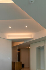 entrance of the bedroom in the apartment house