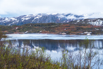 Landschaft auf der norwegischen Insel Senja