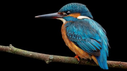 Wild animal kingfisher