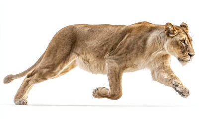 Obraz premium Running lion