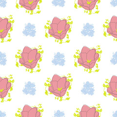 seamless floral pattern