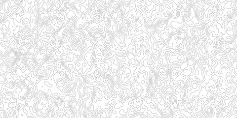 Abstract topography map contour line modern design with White background with topographic wavy pattern design.