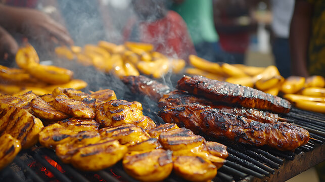 The Bole Festival in Port Harcourt comes alive with sizzling street food, colorful canopies, and waves of spicy aroma wafting through the warm Nigerian air.
