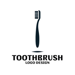 Toothbrush Vector Logo Design