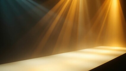 Blurred rainbow refraction overlay effect. Light lens prism effect on black background. Holographic reflection, crystal flare leak shadow overlay. Colorful rainbow disco ball light