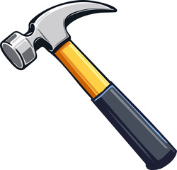 hammer on white