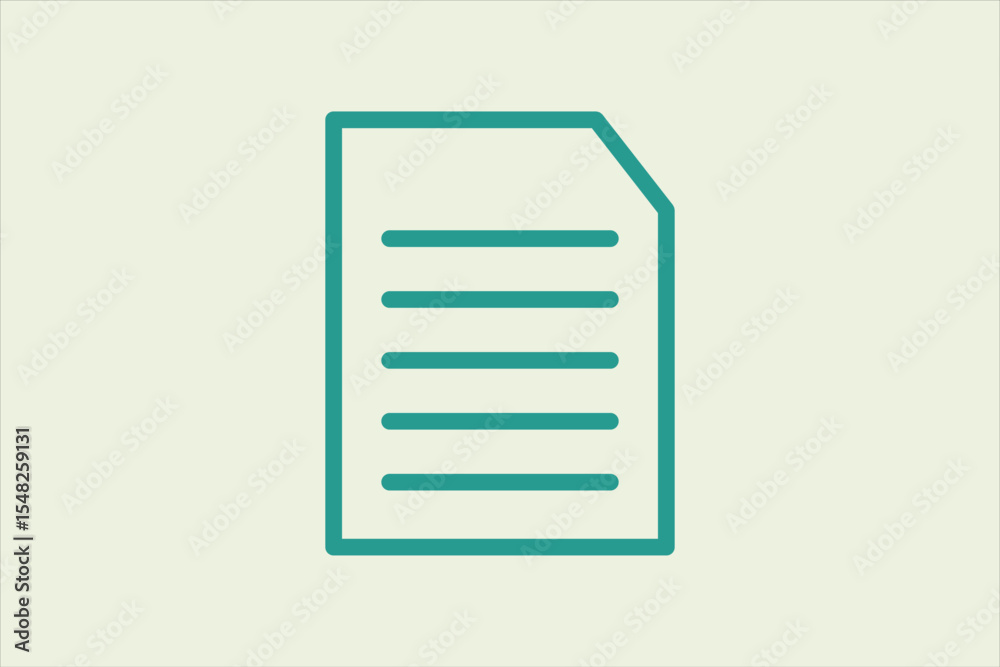 Poster document icon. icon related to ui elements. suitable for web site, app, user interfaces,element, pri