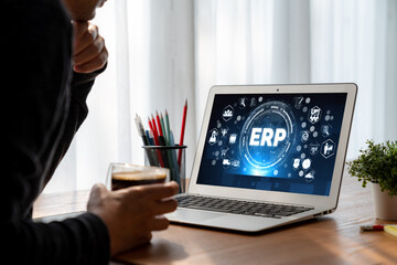 ERP enterprise resource planning software for modish business to plan the marketing strategy