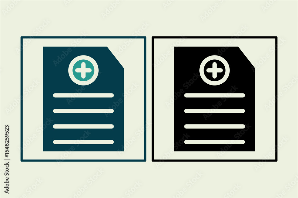 Poster Add Document icon. icon related to UI elements. suitable for web site, app, user interfaces,element, printable etc. solid icon style. simple vector design editable